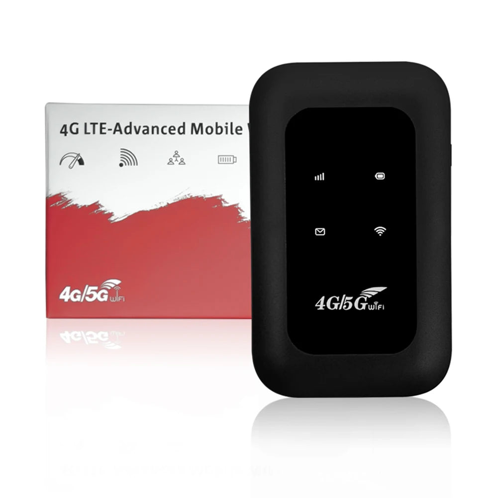 Portable 4G LTE Router 150Mbps High Speed Mobile WiFi Router Wireless Pocket Mini Router With SIM Card Slot For Laptop Cellphone Vue European Version