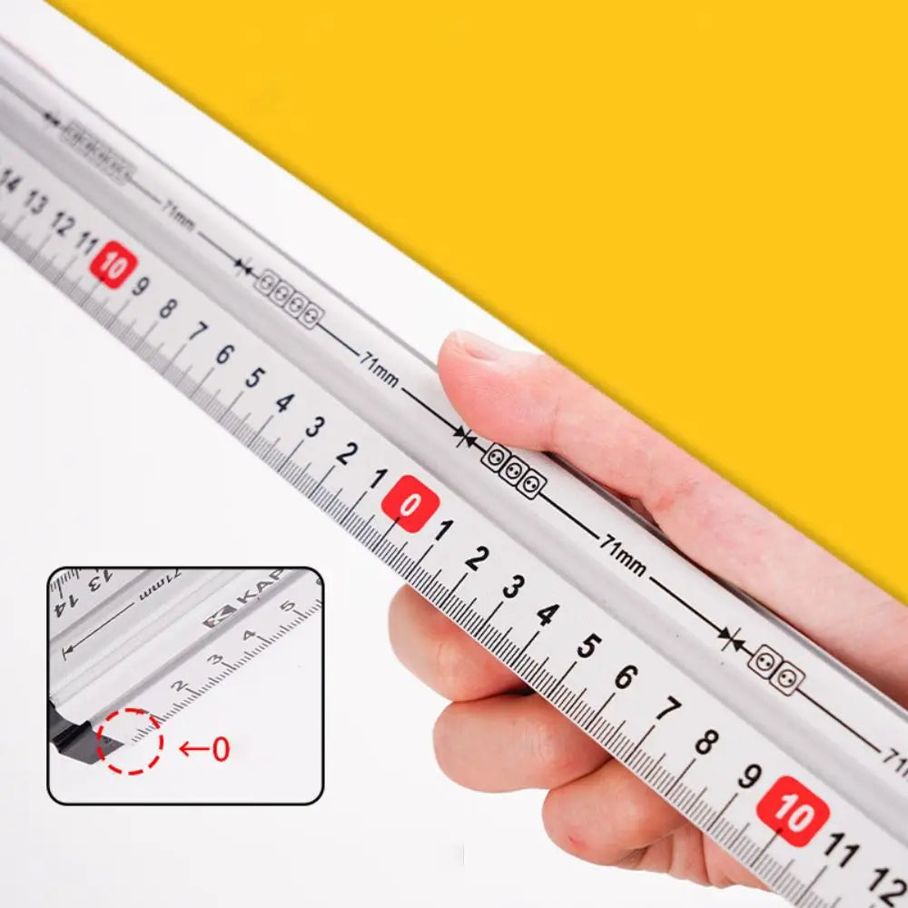 High Precision Level Marking Ruler Aluminum Alloy Measuring Tools Bubble Level Gauge Calibration Horizontal Vue