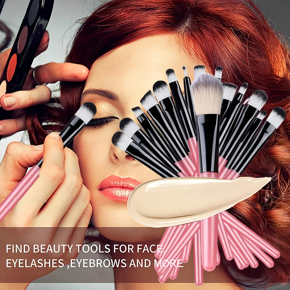 Makeup Brushes 40pcs Kit Eyeshadow Makeup Brush Set Soft Fluffy Professional Foundation Blush Face Eyeliner Cosmetic Beauty Tool Vue
