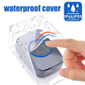 Wireless Doorbell Waterproof Cover Transparent Cap for Outdoor Doorbell Protection Box for Rain Protection and Splash Prevention Vue Default Title