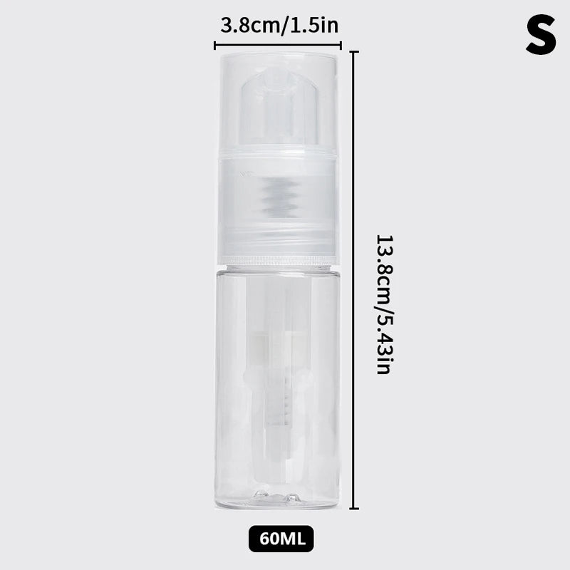 18/60/80/120ml Barber Powder Atomizer Bottle Talcum Spray Lotion Dispenser Travel Salon Container Vue S