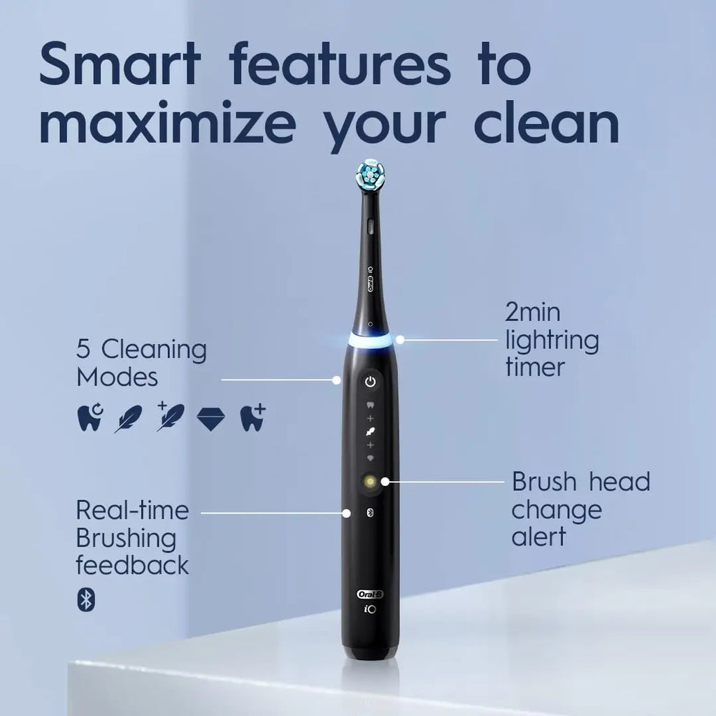 Oral B Electric Toothbrush IO Series Rechargable Waterproof Smart Rotating Timing Electronic Tooth Brushes iO4 iO5 iO7 iO9 Vue