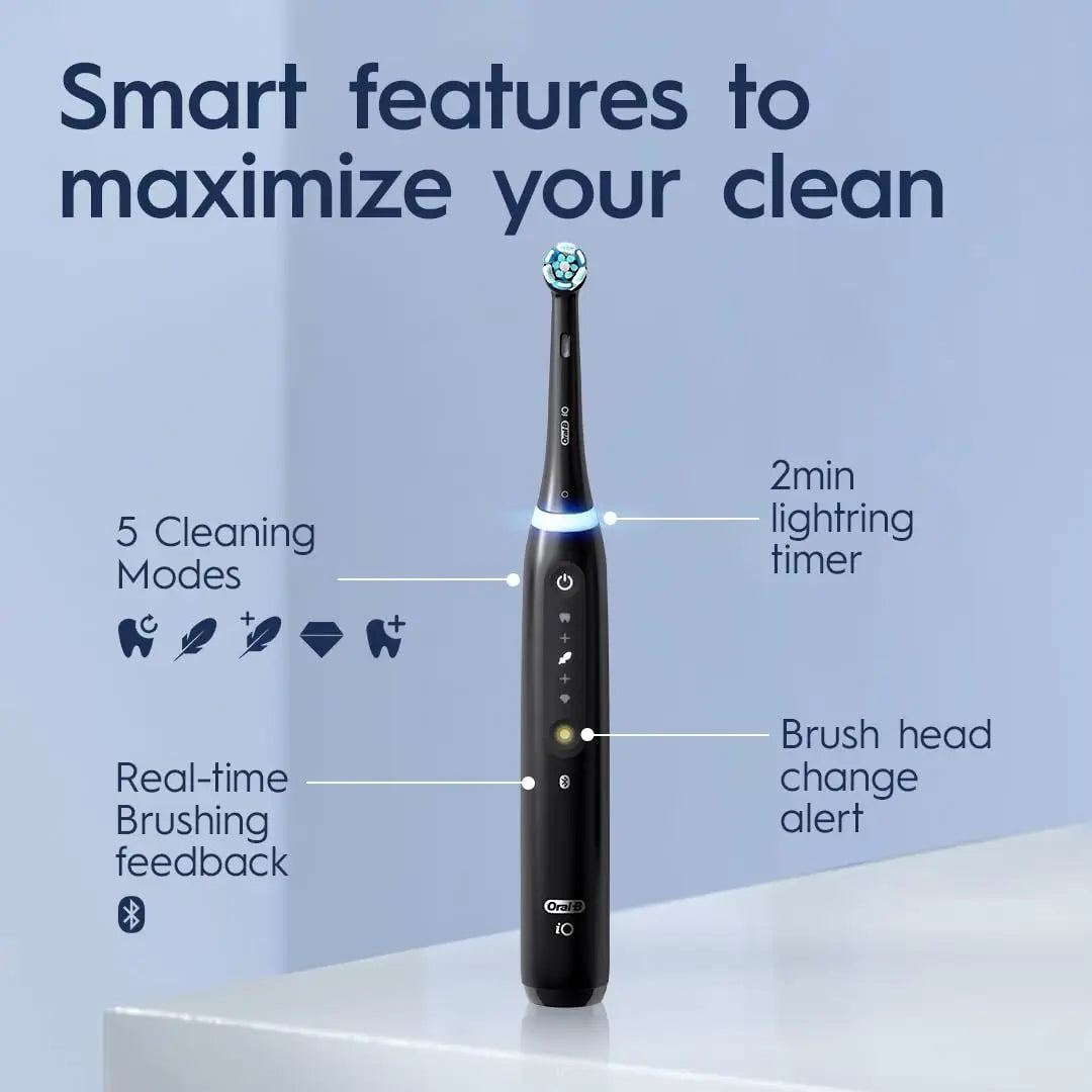 Oral B Electric Toothbrush IO Series Rechargable Waterproof Smart Rotating Timing Electronic Tooth Brushes iO4 iO5 iO7 iO9 Vue