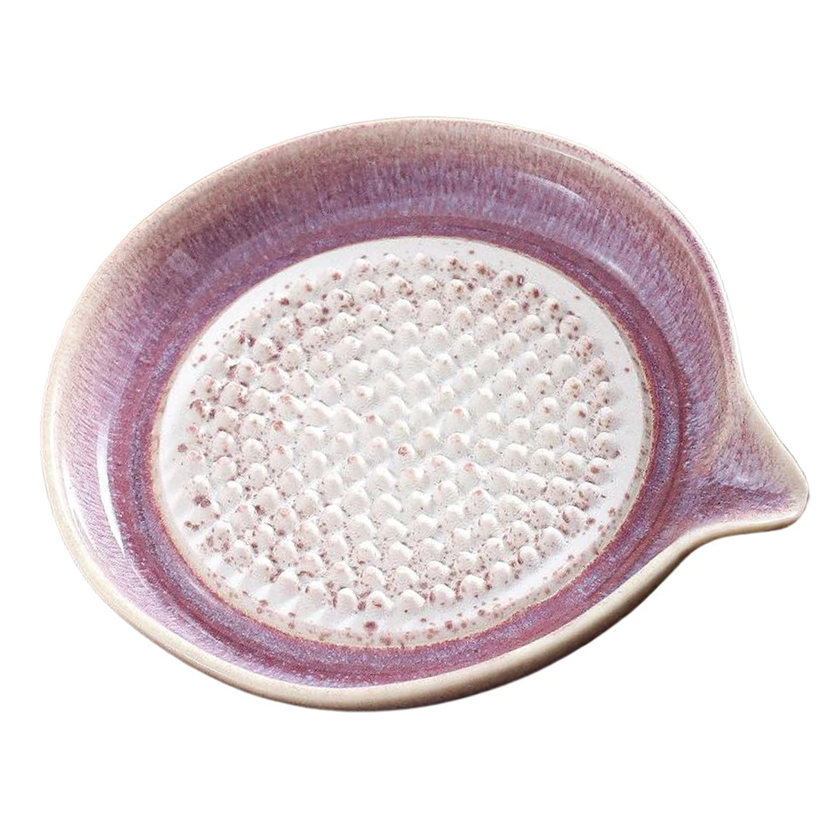 Ceramic Handheld Grater Plate – Ginger, Garlic & Spice Grinder Ceramic Grater Plate Vue