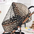 Fully Covered Baby Cart Sunshade Mosquito Net Breathable Vue Black-Daisy
