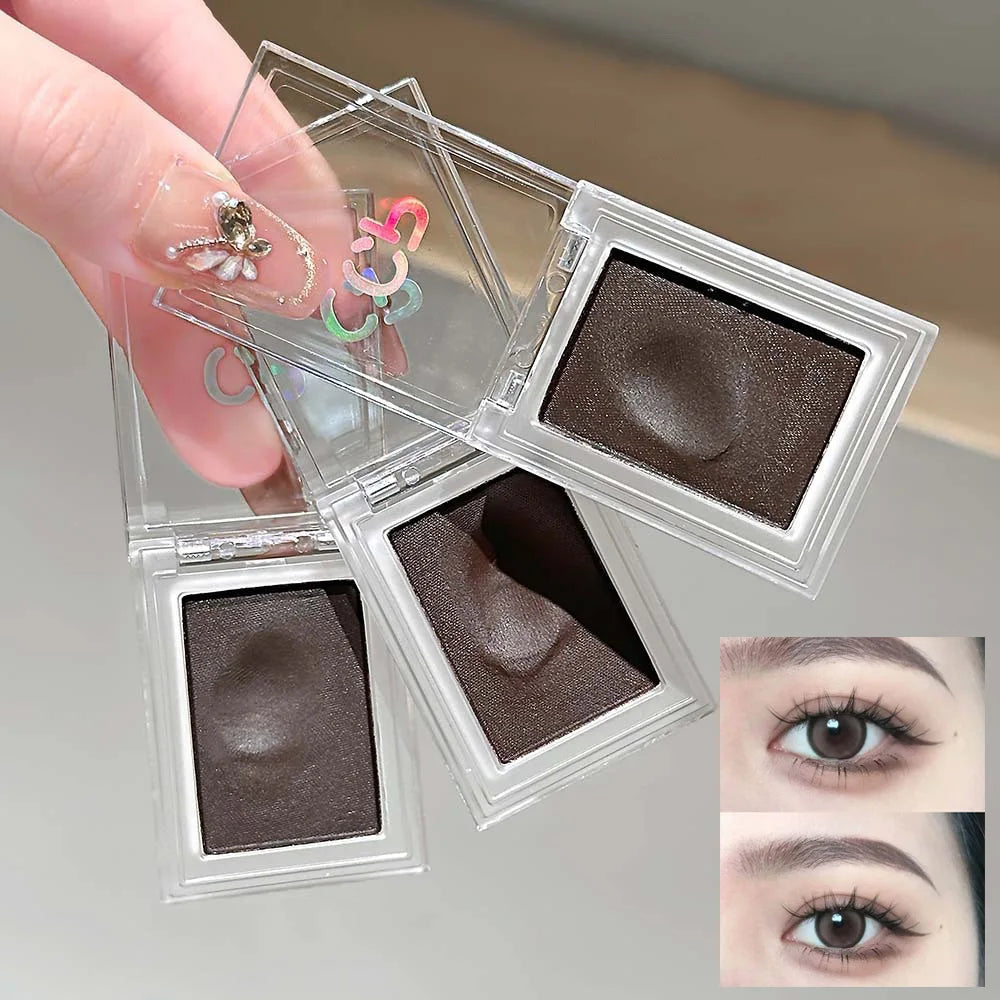Creamy Soft Texture Eyeliner Gel Smooth Matte Black Brown Lying Silkworm Eyeshadow Non-clumping Waterproof Eye Makeup Cosmetic Vue