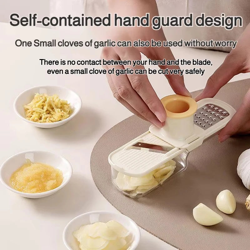 3-in-1 Multifunctional Ginger and Garlic Grinder Home Kitchen Slicer All Grinder Vue