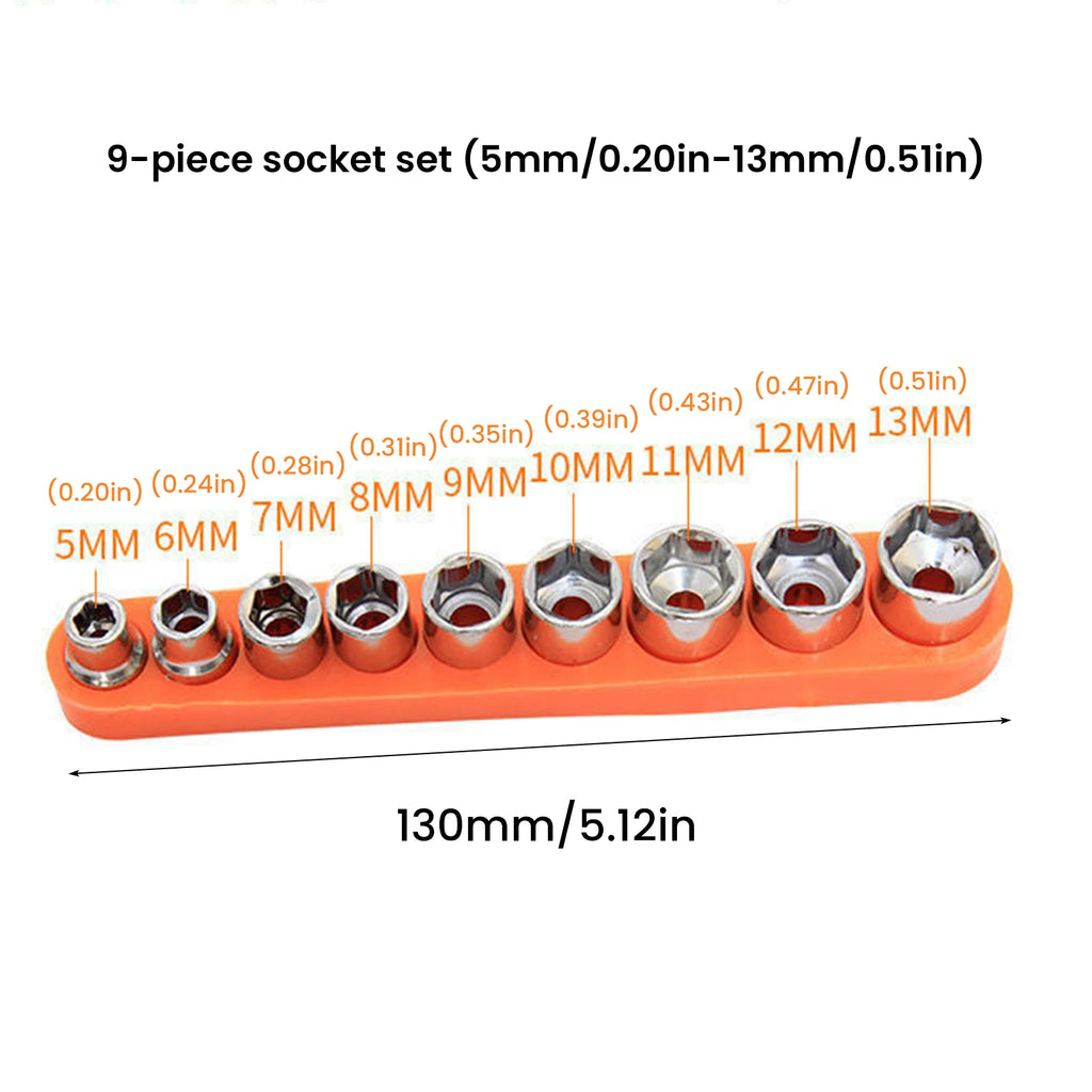 Ratcheting T-Handle Bit Driver | 1/4" Hex Screwdriver Set Ratchet Bit Driver Vue