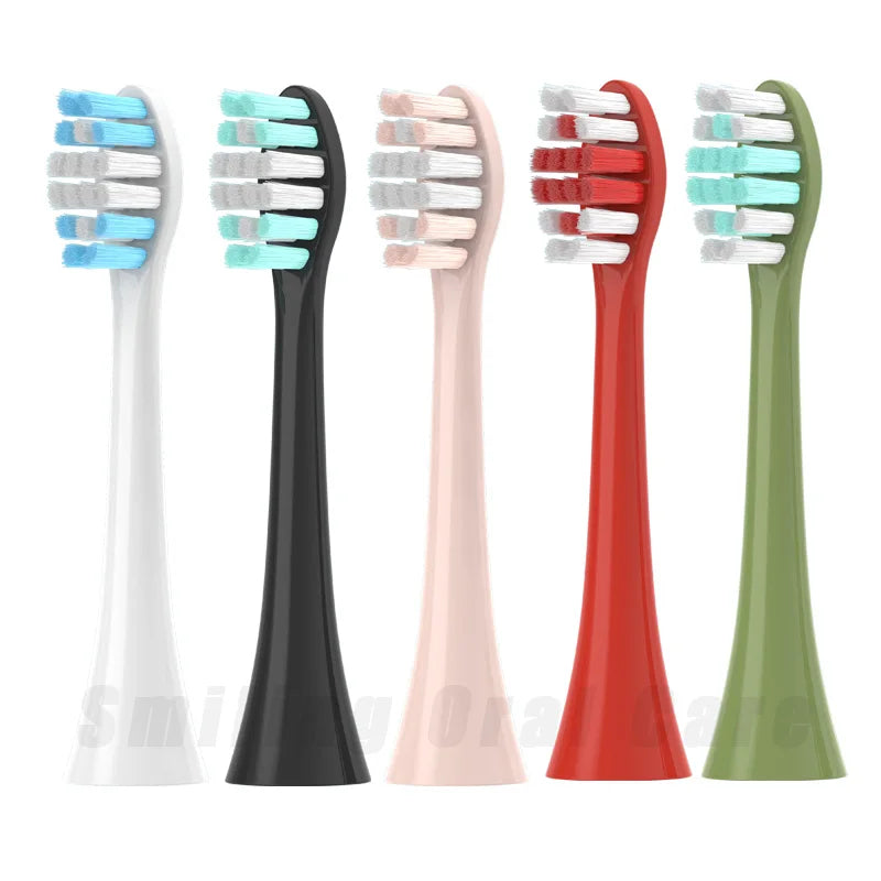 For Lenovo LX-B002/B004/B005/B006/B001/B009/SET003 Electric Toothbrush Replace Head DuPont Bristles Replace Nozzles Brush Head Vue
