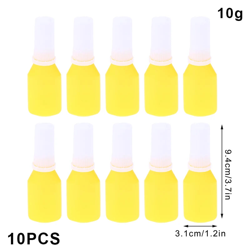 Dry Powder Spray Bottle Refillable Atomizer Baby Powder Dispenser Detachable Traveling Use Plastic Makeup Cosmetics Sprayer Vue 10g Yellow