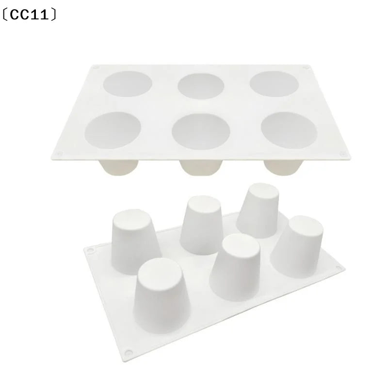 3D Sphere Silicone Mold Mousse Cake Baking Ball Shape French Dessert
