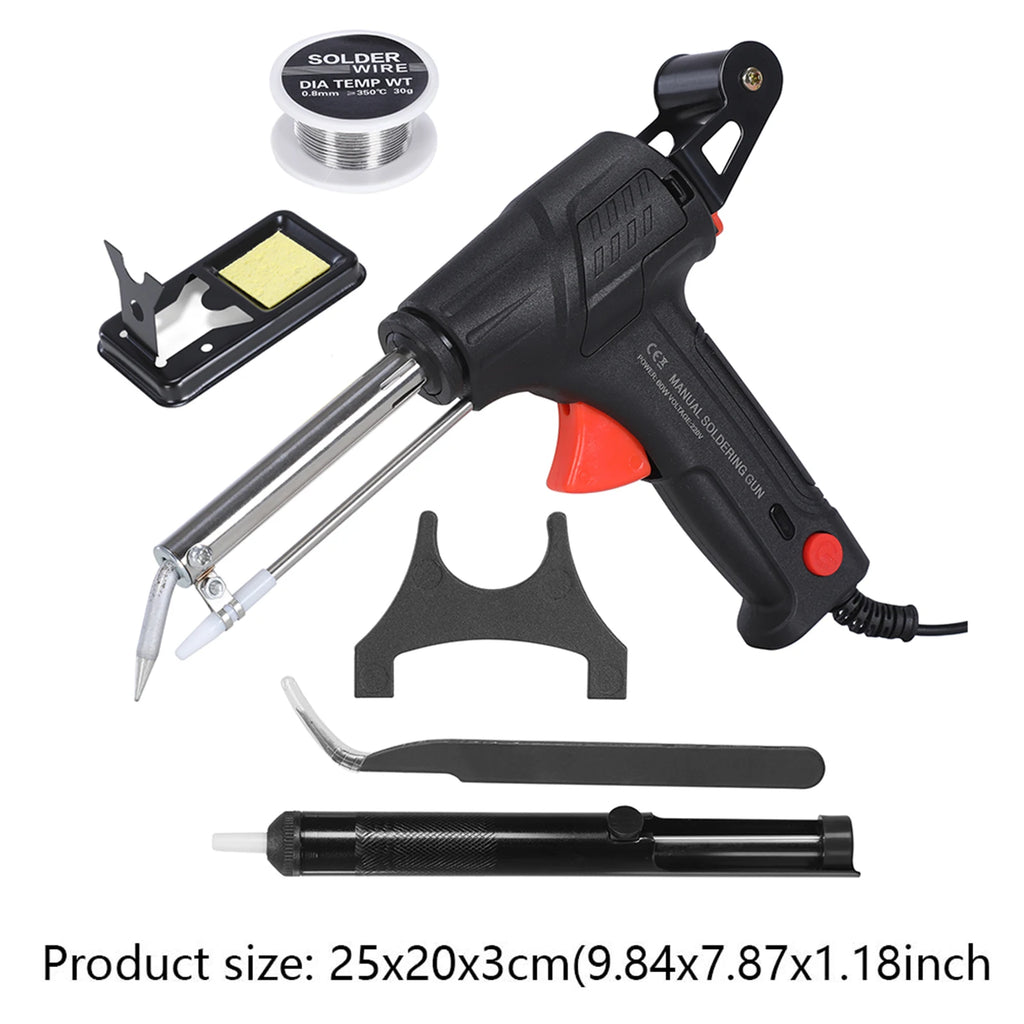 Multi-Function Soldering Iron & Solder Gun Set – Handheld Welder Soldering Iron Set Vue