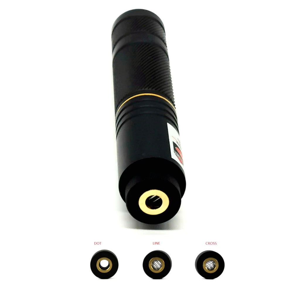 Red Locator Module 648nm 650nm 10mw/50mw/100mw/150mw/200mw Focusable Dot/Line/Cross Positioning Lamp 20*108mm With Holder Vue