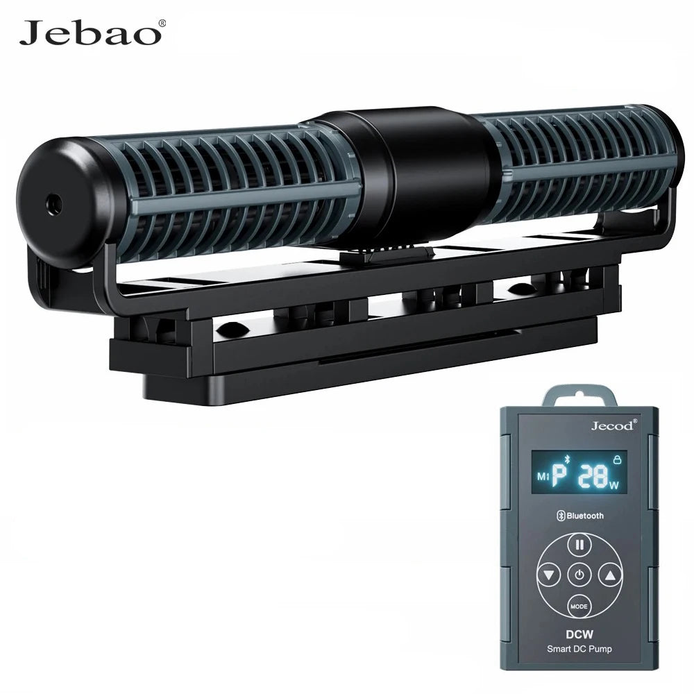Jebao Jecod Smart Bluetooth Cross-flow Pump DCW Series Aquarium Fish Tank Circulating Flow Pump App Control DC Water Pump Vue