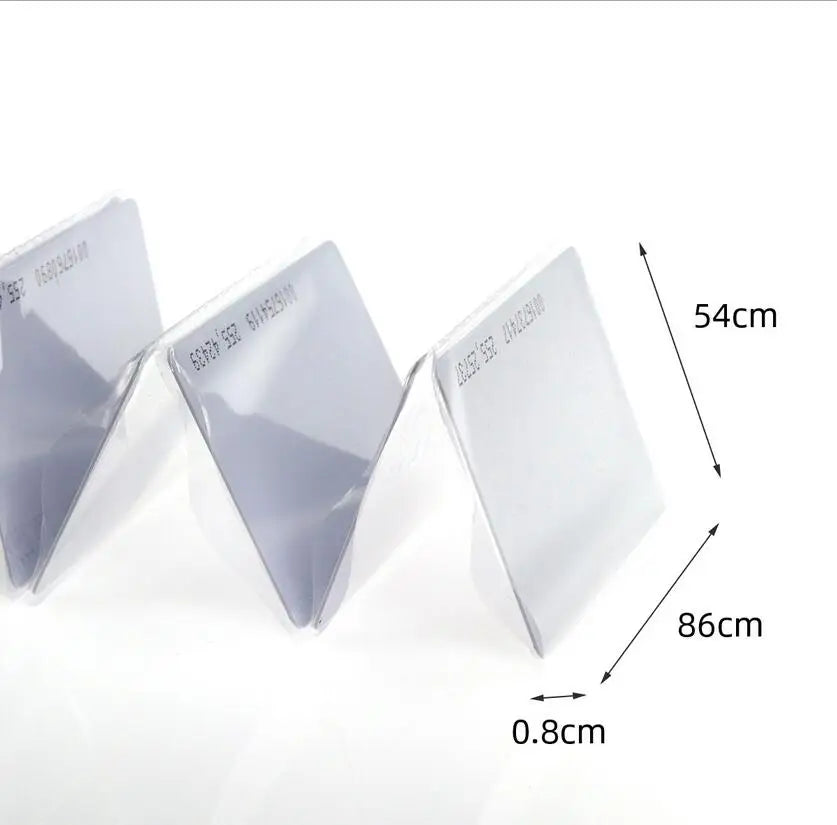 5/10 pcs Read Only 125Khz EM Tag EM4100 Iot RFID Card Keyfob for Access Control Attendance System Fixed Card Number Unchangeable Vue