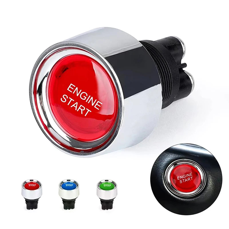 Off Switches Car Engine Ignition Keyless Start Push Button Starter