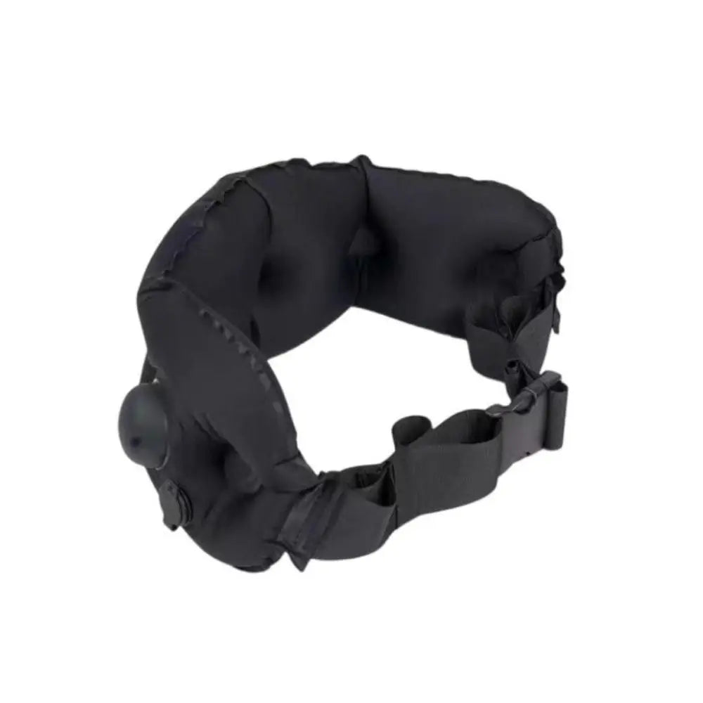 Portable Inflatable Lumbar Pillow with Storage Bag Comfortable Lumbar Support Cushion Breathable Press Self-Inflation Vue