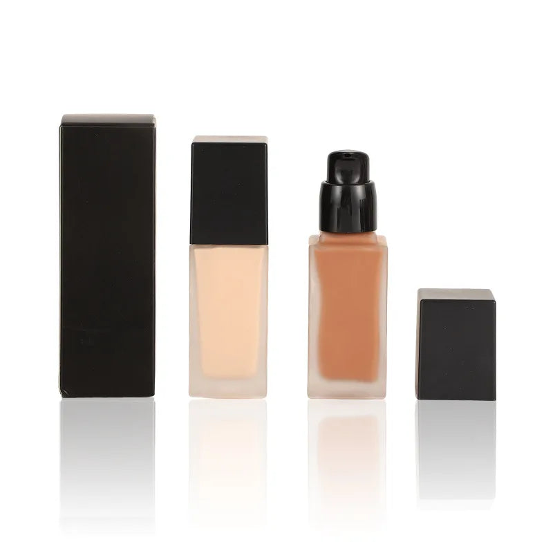 Matte Face Liquid Foundation Full Coverage Concealer Waterproof Face Makeup Base Cream Foundations Custom Logo 10pcs Vue