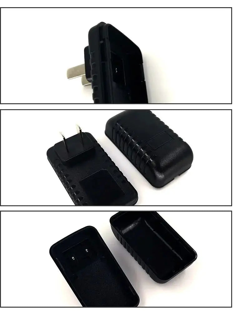 Black Fake Charger Sight Secret Home Diversion Stash Can Safe Container Hiding Spot ⁣⁣⁣⁣Hidden Storage Compartment Power Adapter Vue