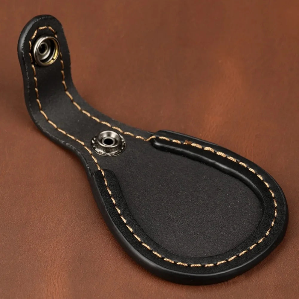 Outdoor Field Tactical Shooting Gun Pad Leather Gun Toe Shotgun Rest Foot Pad Cowhide Stock Vue