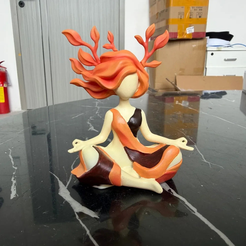 Goddess of Nature Sculpture Muse Sculpture Art Ornament, Home Decoration, Tabletop Ornament Vue