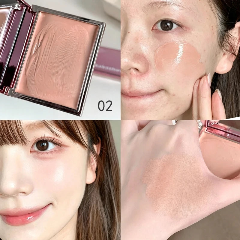 3 Color Nature Even Skin Tone Undereye Corrector Concealer Cover Dark Circles Acne Pores Long Lasting Skin Brightening Makeup Vue 02