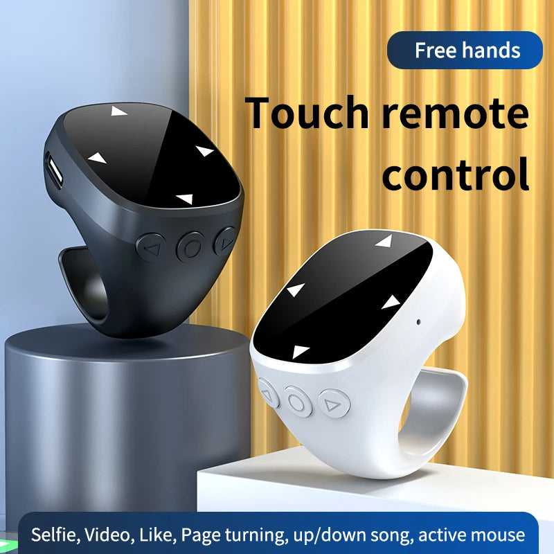 JX-13 Smart Fingertip Ring Remote Control Wireless Bluetooth Mobile Vue