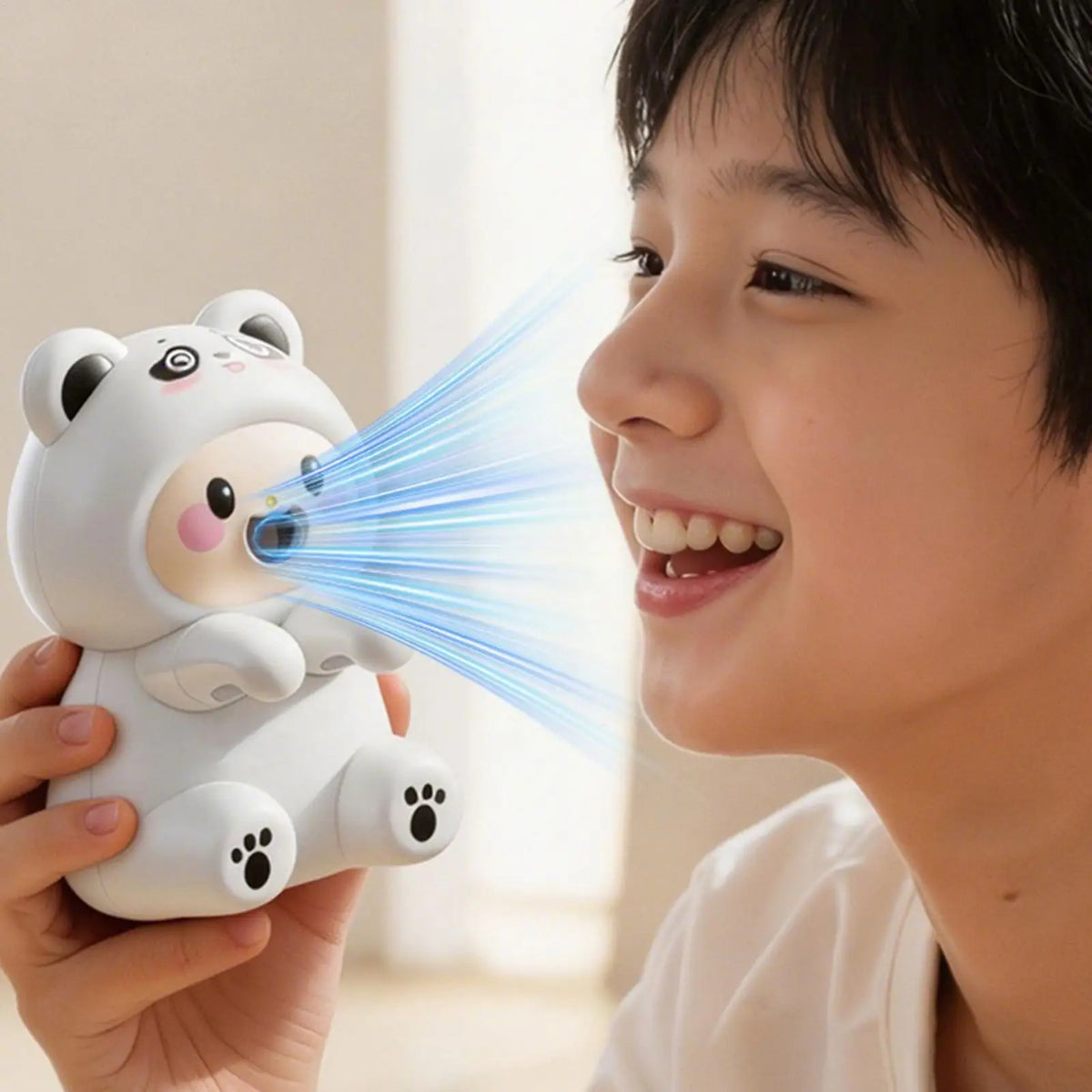 Mini Food Cooling Fan Quiet Animal Shape USB Rechargeable Personal Drink Chiller Fan for Soups Stews Coffees Teas Baked Goods Vue