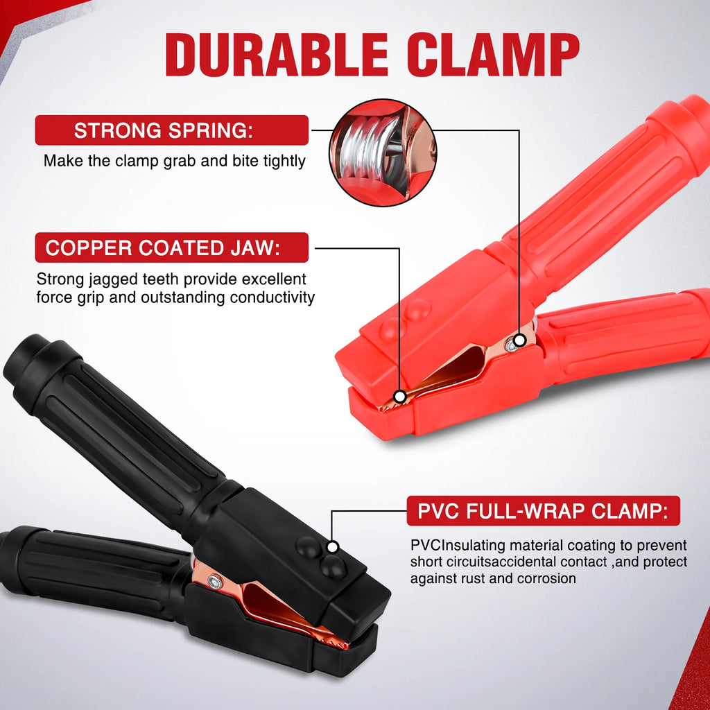 Nilight Jumper Cables for Car Battery 0 Gauge 20 FT Booster Cable Heavy Duty 1000 A CCA with Carrying Bag Jump Start Emergency Kit Pickup Truck RV Vans SUV Vue