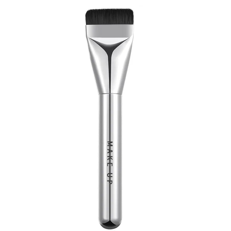 Ultra Thin Foundation Brush Lightweight and Thin Face Contour Brush Flat Contour Brush Blending Foundation Cream Makeup Brushes Vue 1PCS