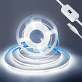COB LED Light Strip Gesture Sensor Switch Control Dimmer Easy to install Suitable For Bathroom Mirror Kitchen Cabinet Lighting Vue Cold White 2m