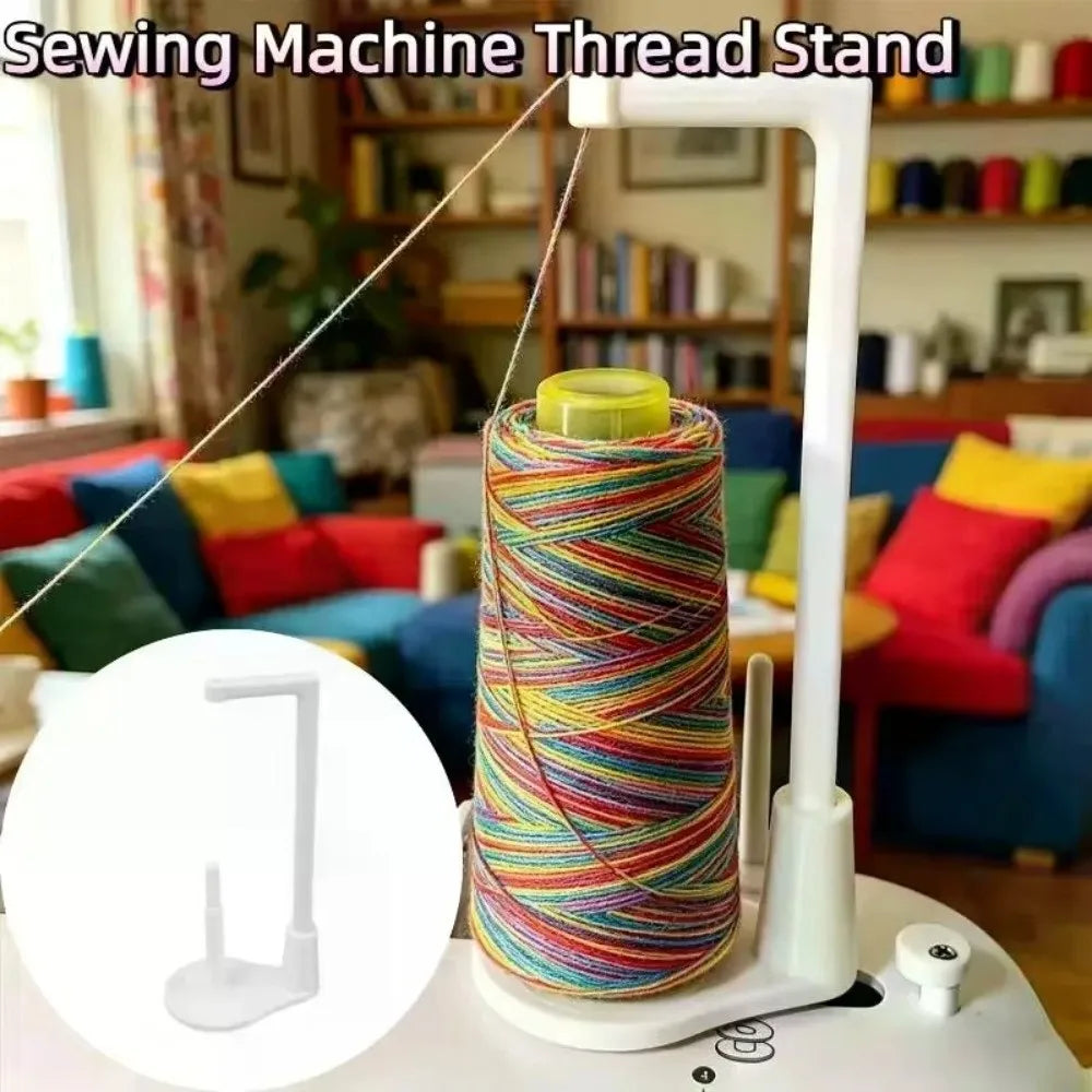 3D Printed Sewing Machine Thread Stand Anti-Winding Creative Vertical Spool Rack Universal Durable Anti-Tangle Thread Guide Vue