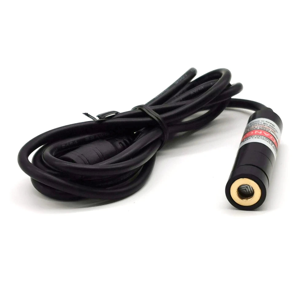 Focusable 650nm Red Laser Diode Module Lights Cross Beam Marker Level 5mw 10mw 20mw 50mw 80mw 12*55mm Vue