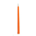 Simulation Led Candles with Flickering Flame Battery Operated Candlesticks 3D Wick Tall Atmosphere Light Thanksgiving Vue orange-A