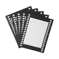 5PCS Wall Art Retro Movie Film Frame Square Handmade Photography Frame 6 in/7 in Collage Frame Photo Display Vue 5PCS 7 IN