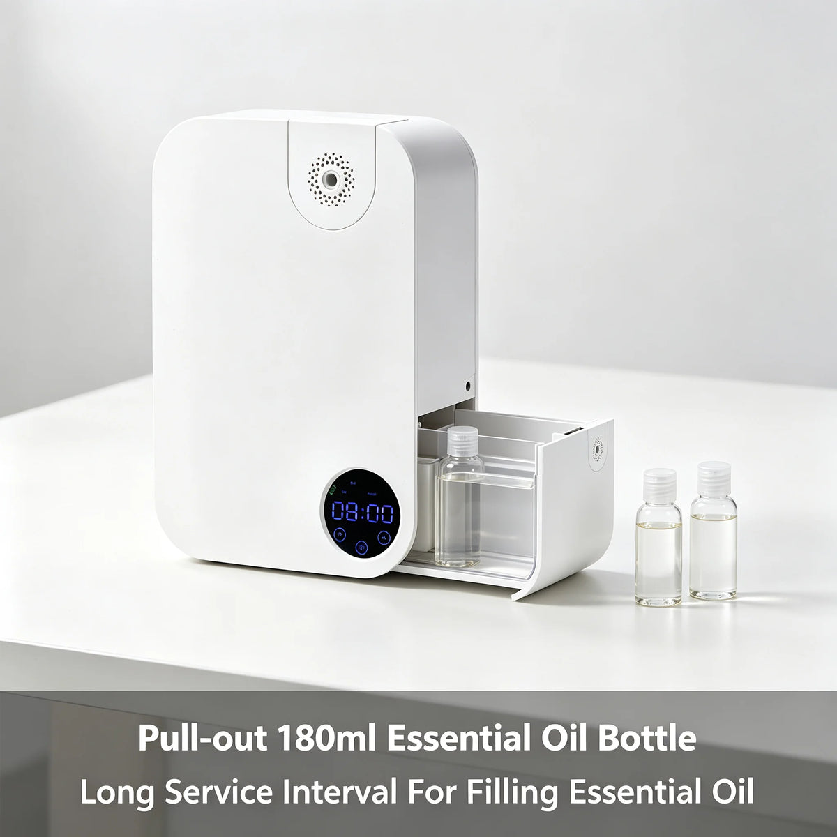 12W Cold Air Essential Oil Diffuser Smart Timer 180ml Essential Oil Diffuser Vue