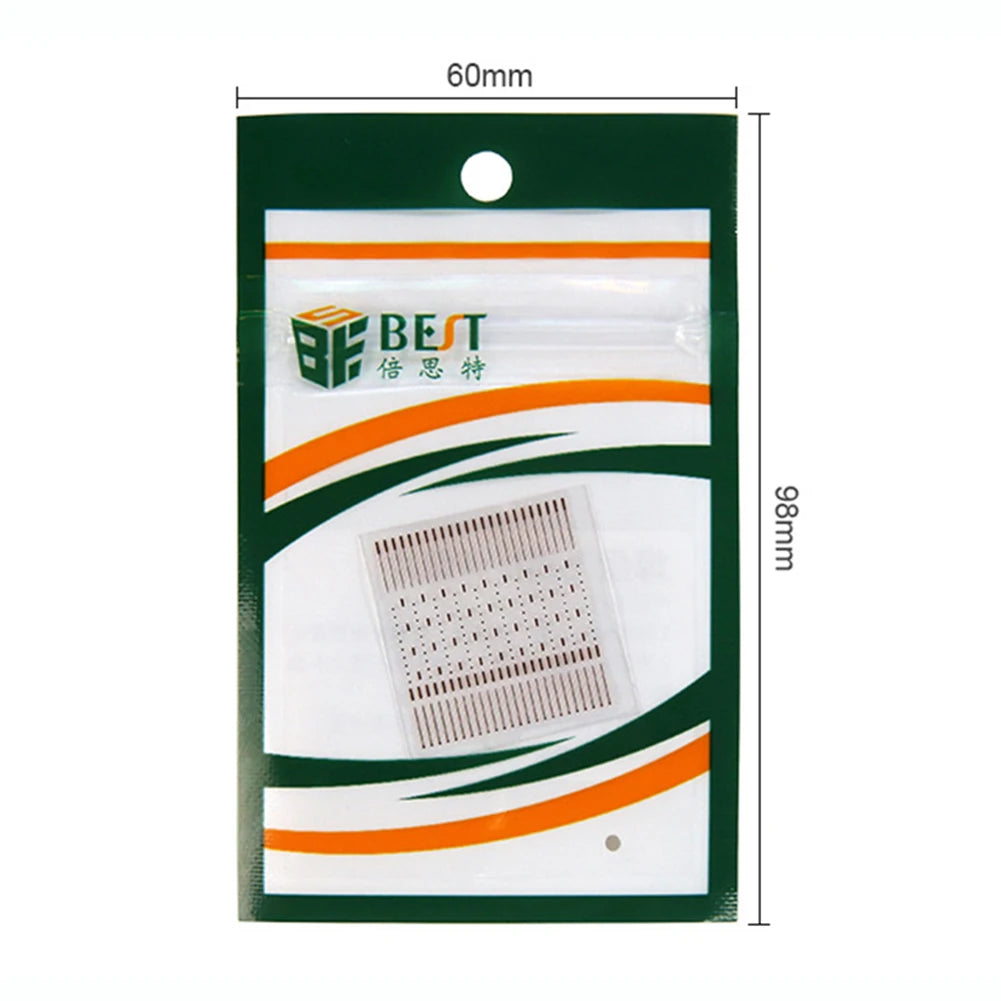 Copper Dot-Repairing Soldering Lug Patch Jumper Wire Spot Fixing Soldering Lug Solder Sheet for Dot-faded Welding Plates Repair Vue