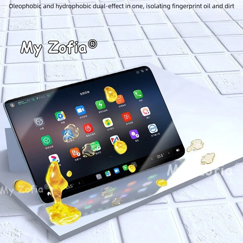 For BYD Atto 3 2026 High Transparency Anti-Burst Tempered Glass Screen Protector for Car Center Console Navigation Accessories Vue
