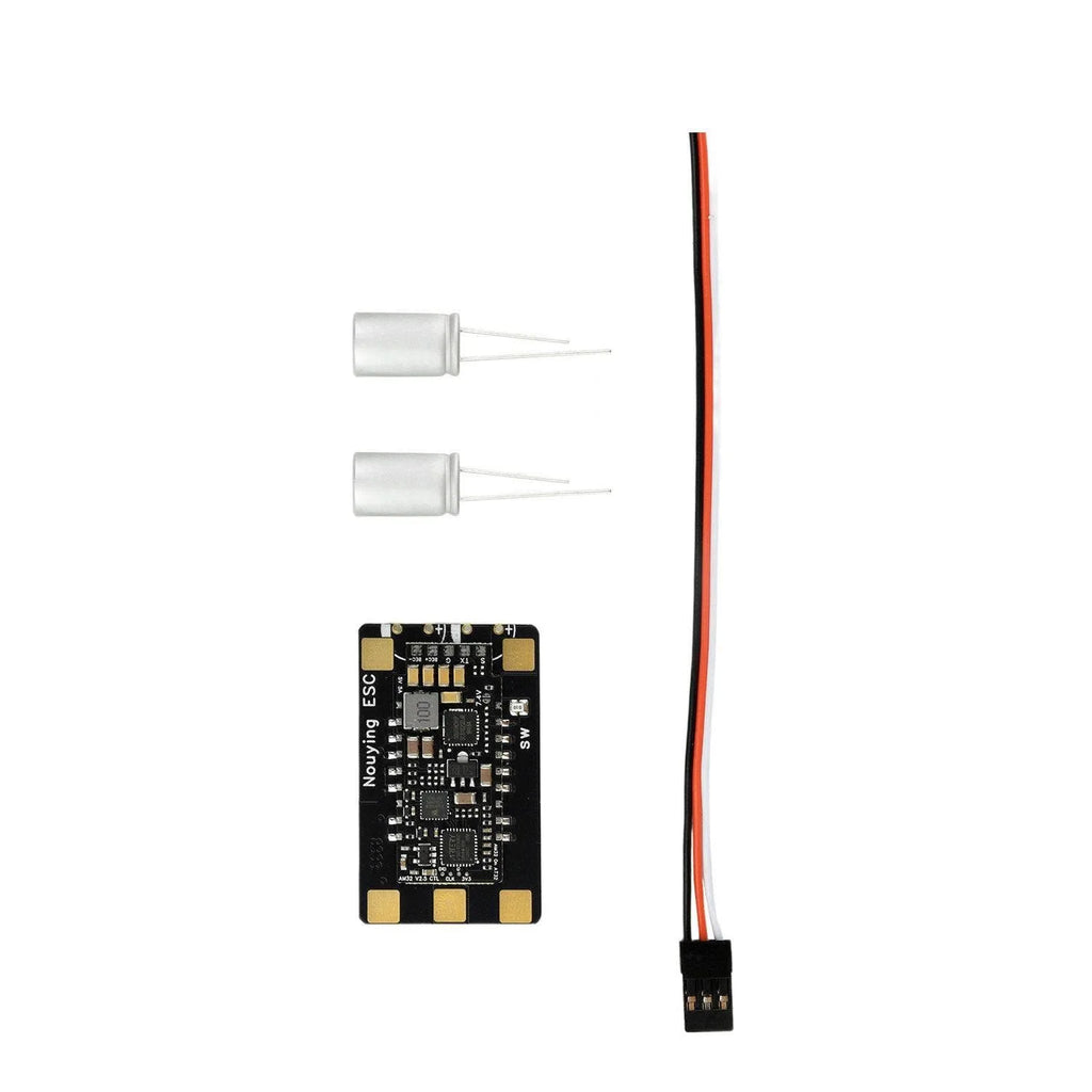 AM32 Electronic Speed Controller 120A Max Brushless ESC Built-in 5.2V/4A 7.2V/3.5A BEC 3-6S Multiple Protection for RC Car Model Vue