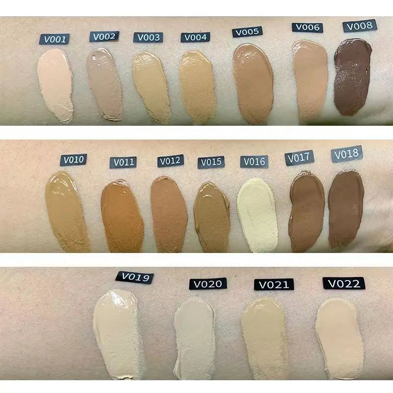 Liquid Foundation Private Label Face Makeup Manufacturers Custom OEM Long Lasting Waterproof Concealer Bronzer Matte Foundations Vue pick your colors 20pcs with logo