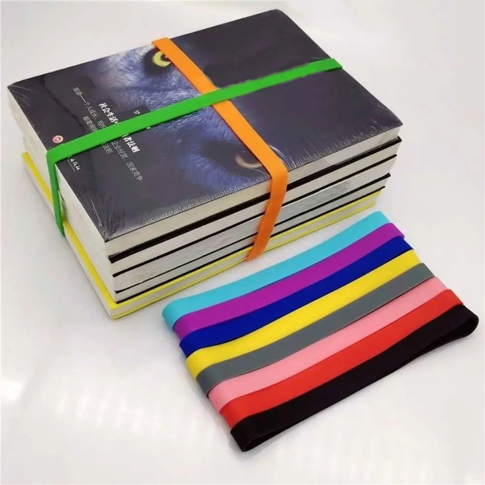 4 pcs Windproof Beach Towel Clips Colorful Multi-functional Stretchable Bands Silicone Break-Resistant Elastic Bands Cruise Vue