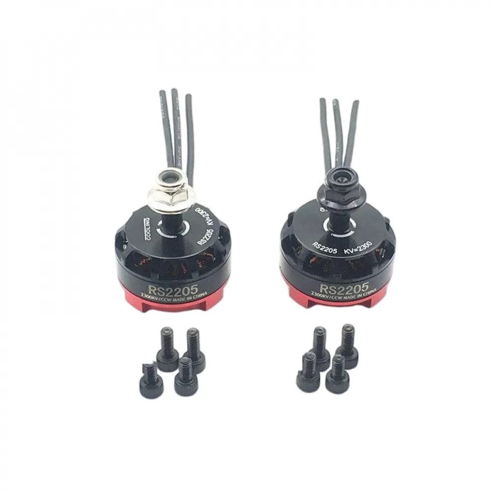 2205 2300KV Brushless Motor 12N14P 3S-4S LiPo High Speed Drone Motor CW/CCW Brushless Motor for FPV Racing Quadcopter Multirotor Vue