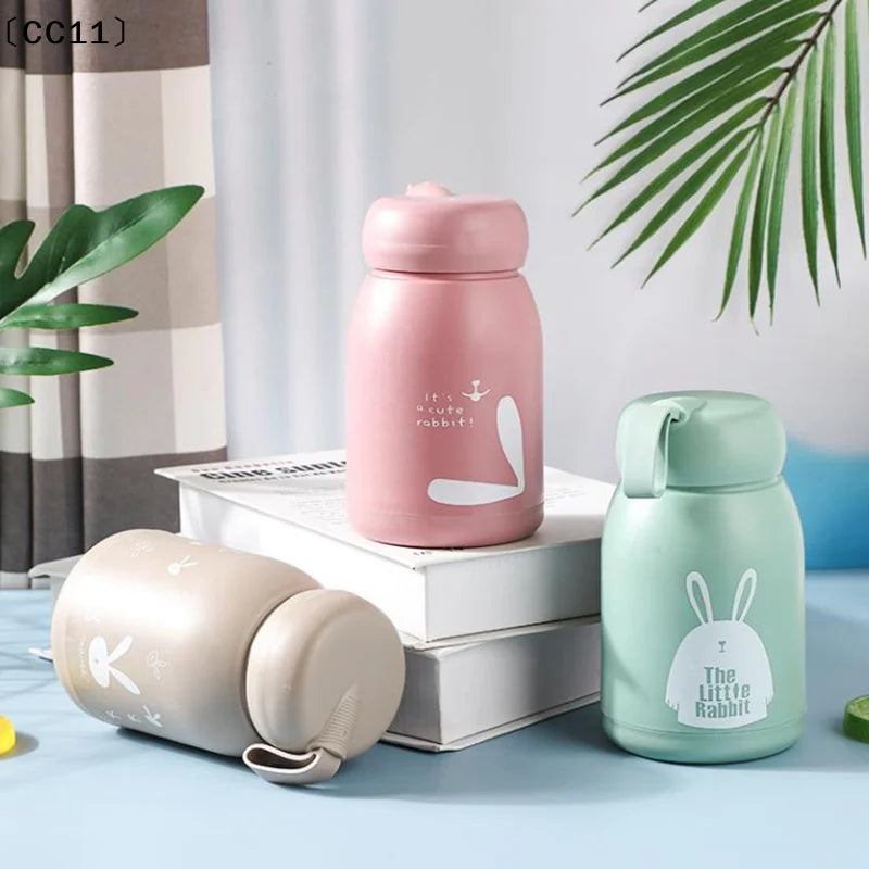 CC11Mini Cute Bottle Portable Thermal Mug Glass Insulation Cup Vacuum