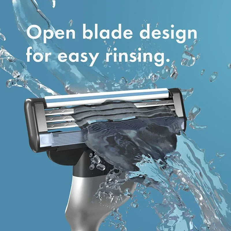 Gillette Mach3 Razor Blade Refills – 3-Layer Cartridges for Men Razor Blade Refills Vue