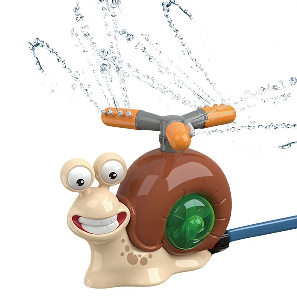 Cartoon Snail Water Sprinkler – Kids Summer Lawn Spray Toy Kids Water Sprinkler Vue