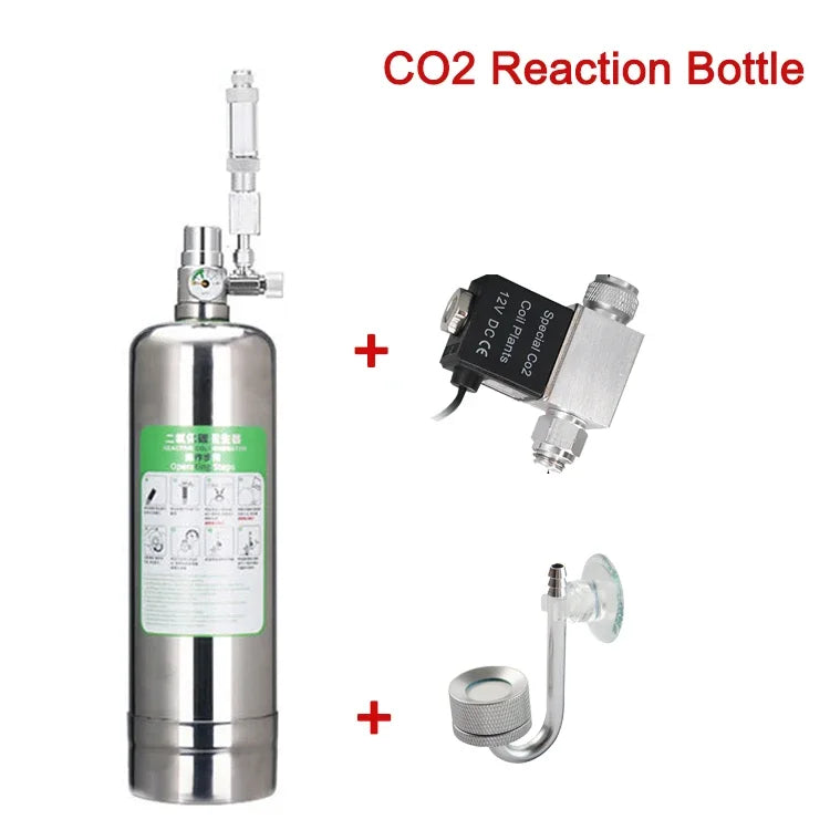 Stainless Steel Aquarium CO2 Generator System Kit – 1L & 2L Aquarium CO2 Generator Vue
