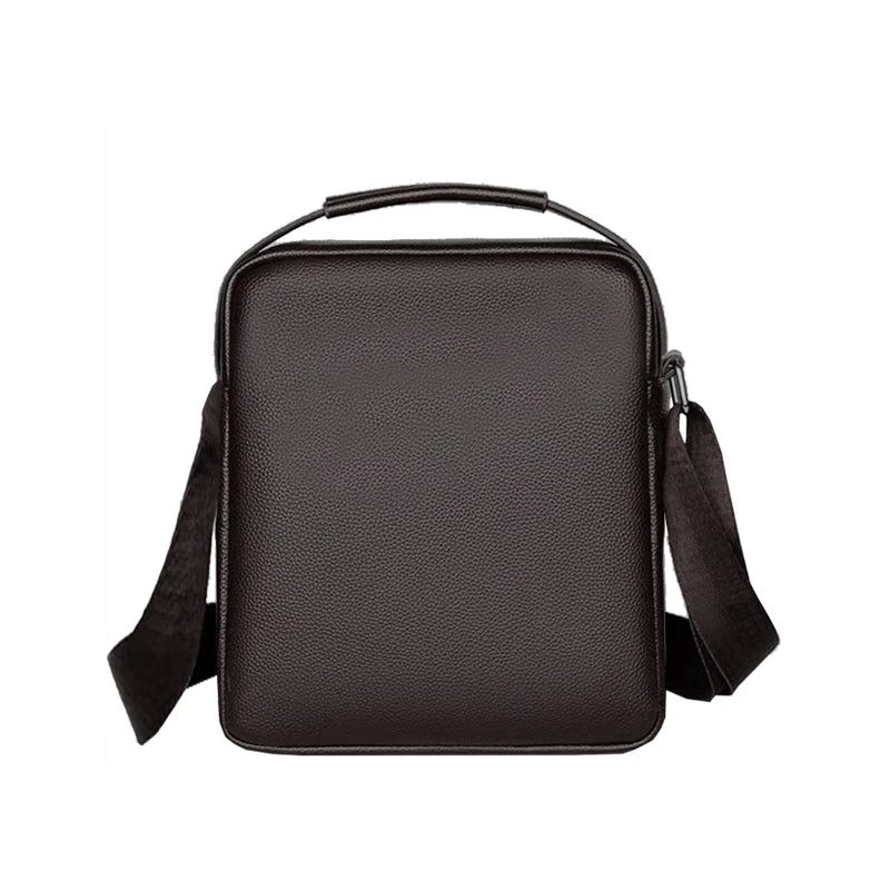 Men's Leather Crossbody Shoulder Bags Tote Fashion Business Man