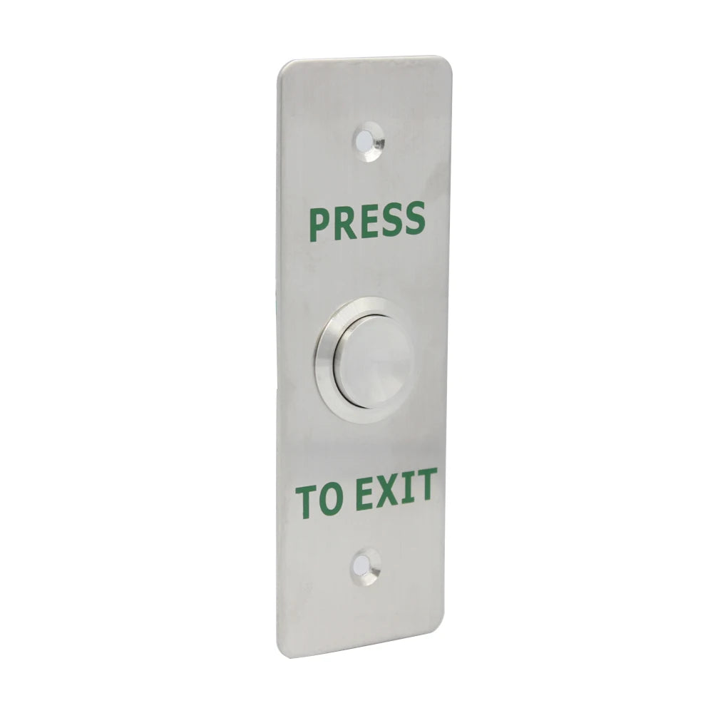 Waterproof IP66 115x40mm Stainless Steel Alloy Door Exit Button Push Switch for Security Vue S84022D