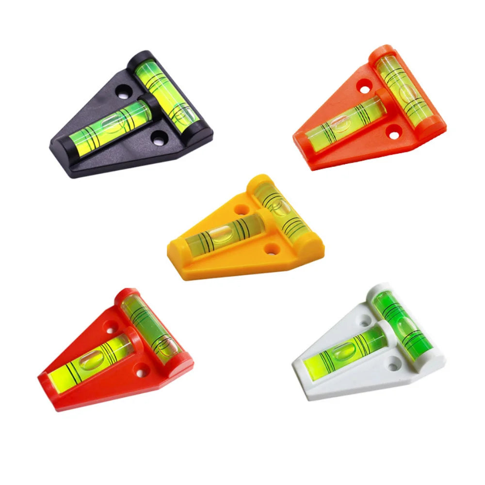 1 Pcs Mini T Type Spirit Level T-type Scope Triangle Level Measuring Kit Bullseye Level Bubble Measurement Inclinometer Tools Vue