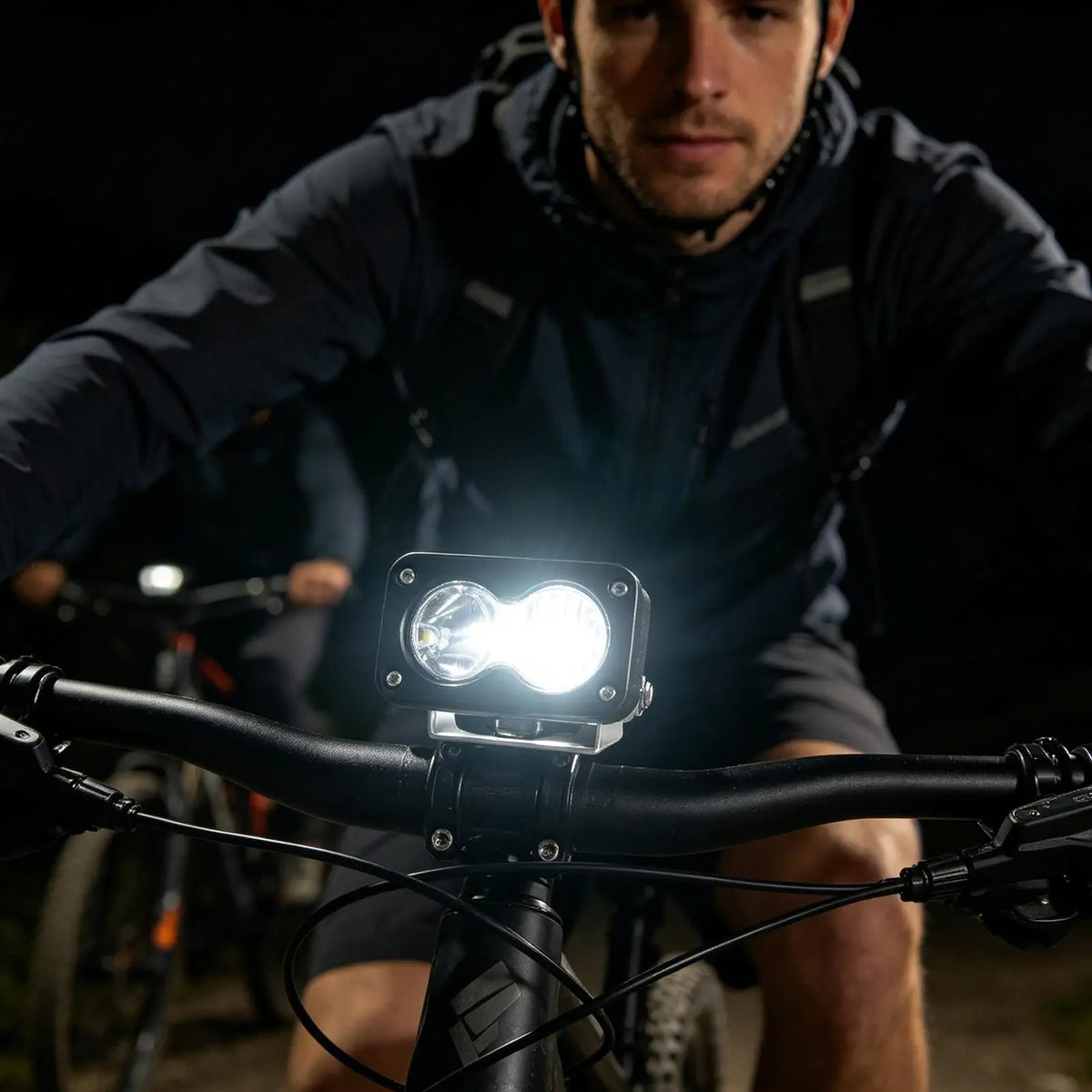 Front Bike Light 6500K Waterproof Headlight 20W Electric Bike LED Lights 3-Pin Connector for Motorcycle ATV Night Riding Outdoor Vue